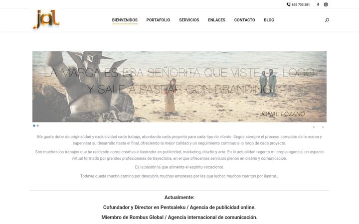 Screenshot of jonallozano.com