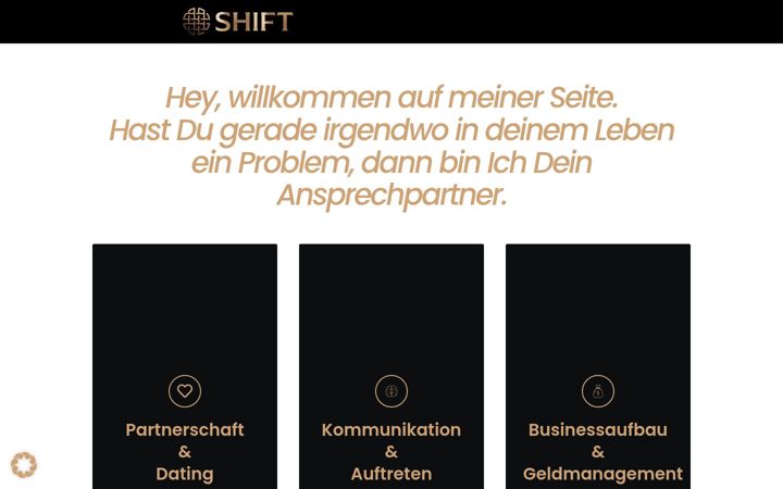 Screenshot of jonashilz.com