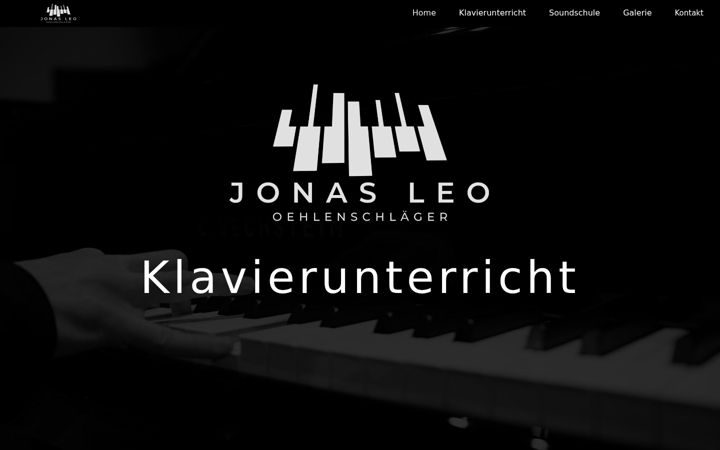 Screenshot of jonasleo.de