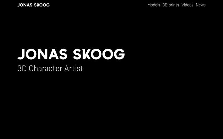 Screenshot of jonasskoog.com