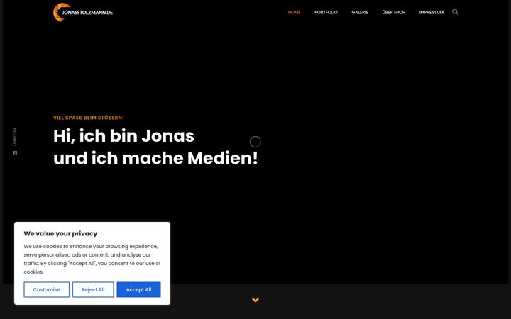 Screenshot of jonasstolzmann.de