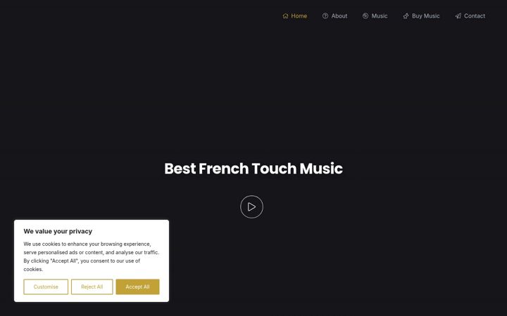 Screenshot of jonastaylor.com