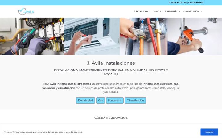 Screenshot of jonatanavila.com