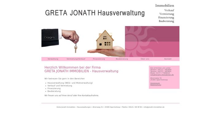 Screenshot of jonath-immobilien.de