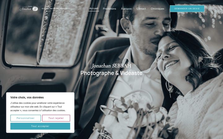 Screenshot of jonathan-photovideo.com