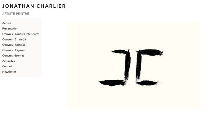 Screenshot of jonathancharlier.com