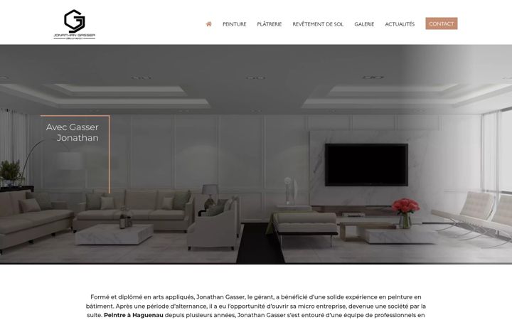 Screenshot of jonathangasser.fr