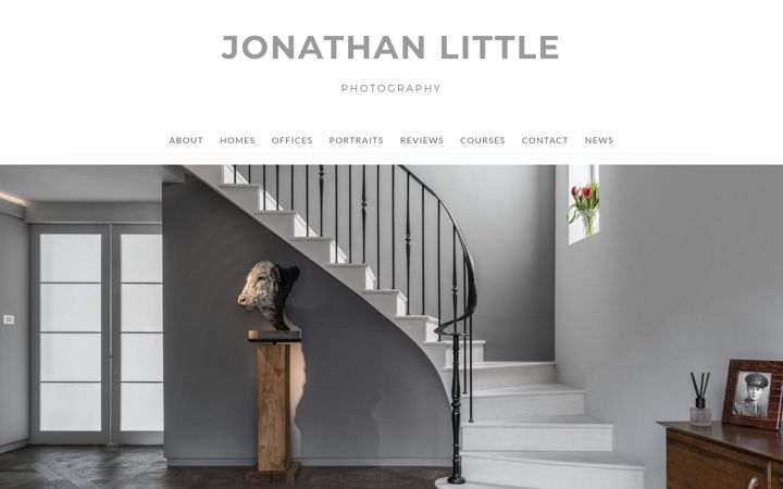 Screenshot of jonathanlittle.co.uk