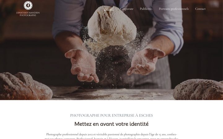 Screenshot of jonathanmandrin-pro.fr