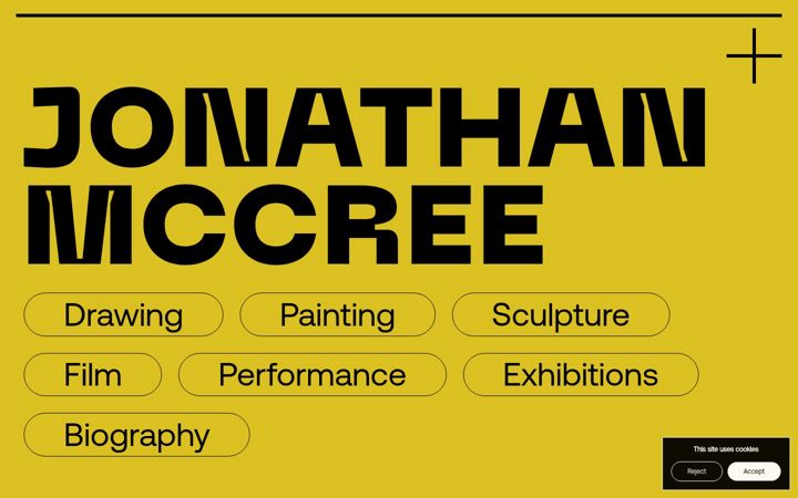 Screenshot of jonathanmccree.com