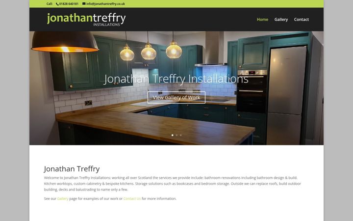 Screenshot of jonathantreffry.co.uk