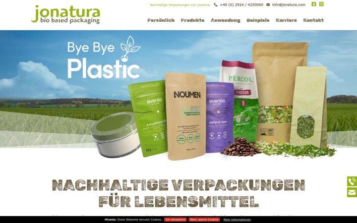 Screenshot of jonatura.de