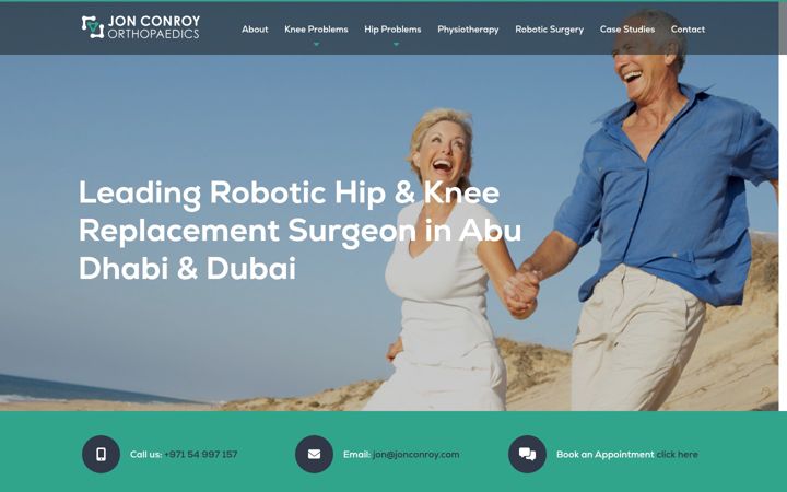 Screenshot of jonconroy.com