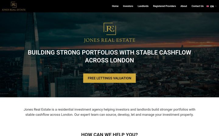 Screenshot of jonesrealestate.co.uk