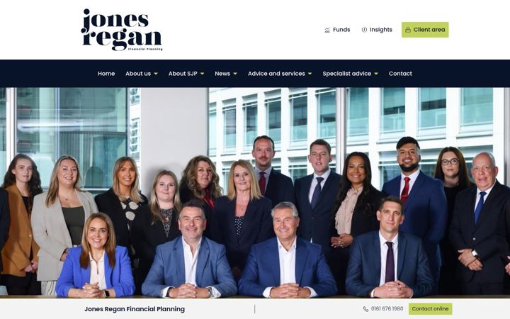 Screenshot of jonesregan.co.uk