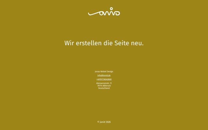Screenshot of jonid.de