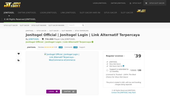 Screenshot of jonitogel007.it.com