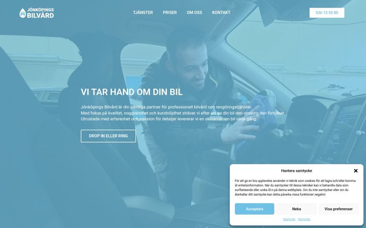 Screenshot of jonkopingsbilvard.se