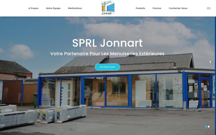 Screenshot of jonnart.be