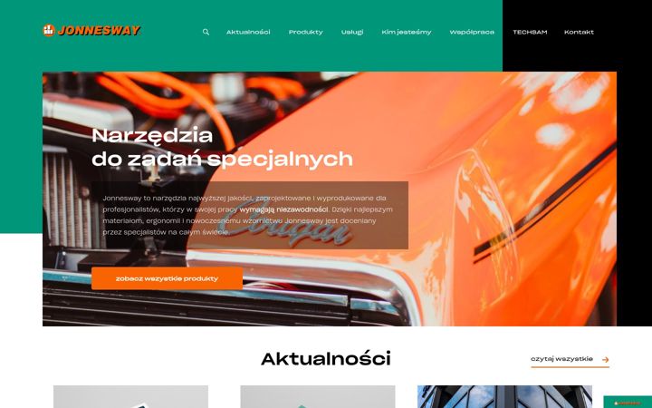 Screenshot of jonnesway.pl