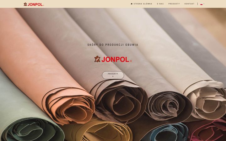 Screenshot of jonpol.com.pl