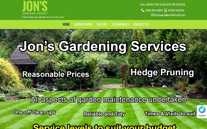 Screenshot of jonsgardeningservices.co.uk