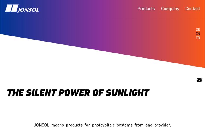 Screenshot of jonsol.com