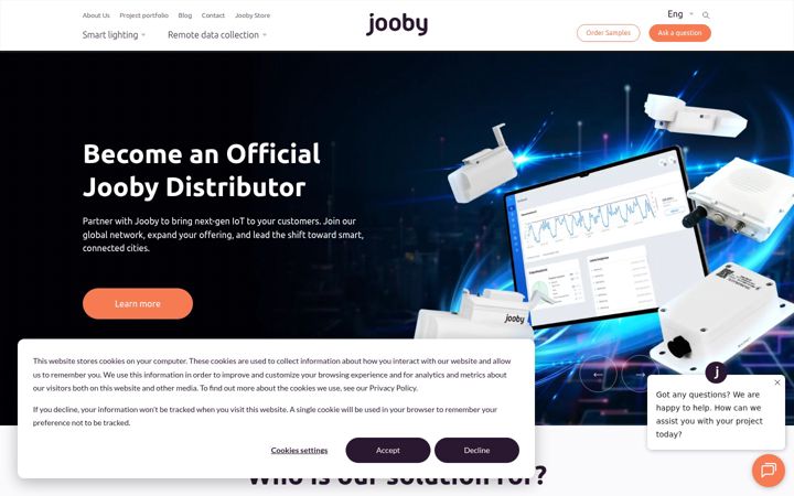 Screenshot of jooby.eu