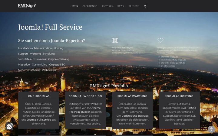 Screenshot of joomla-leipzig.com