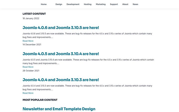 Screenshot of joomlafixers.com