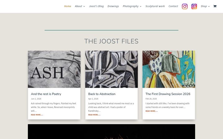 Screenshot of joostgerritsen.com