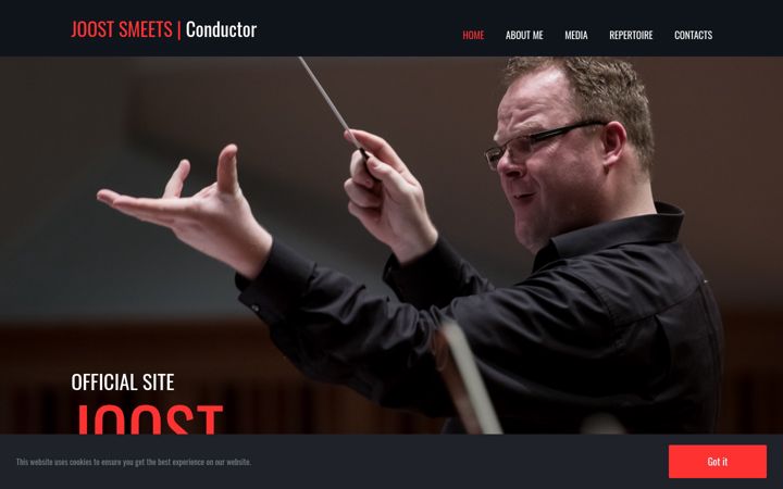 Screenshot of joostsmeets.com