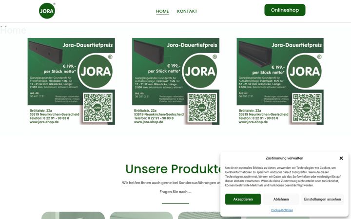 Screenshot of jora-waldbroel.de