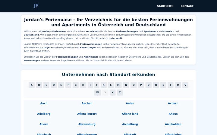 Screenshot of jordan-home.de