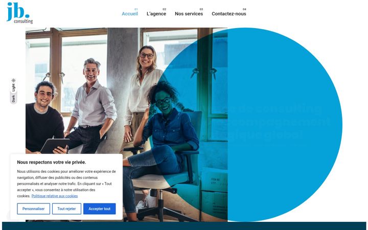 Screenshot of jordanbenais-consulting.fr
