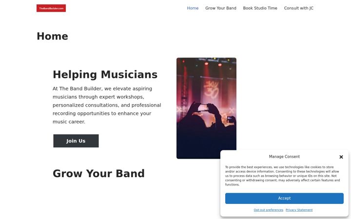 Screenshot of jordancain.com
