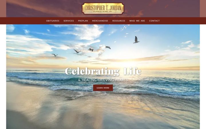 Screenshot of jordanfh.com