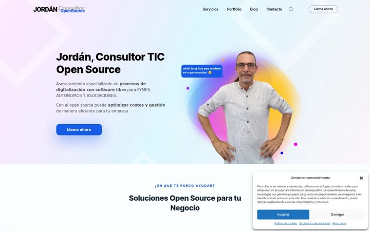 Screenshot of jordanperez.com