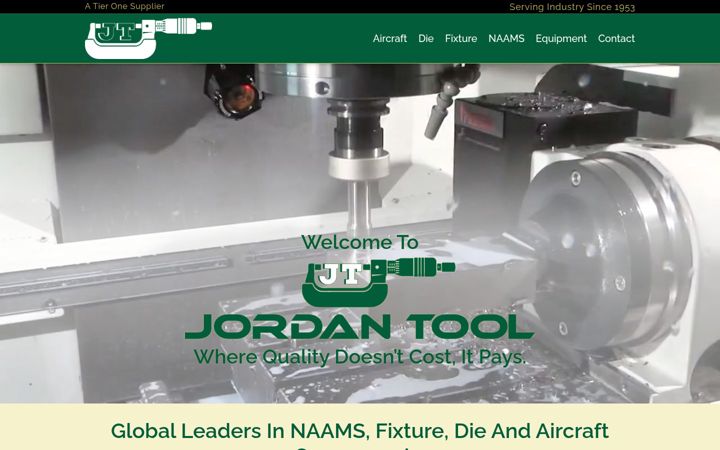 Screenshot of jordantool.com