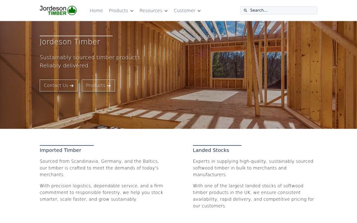 Screenshot of jordeson.co.uk