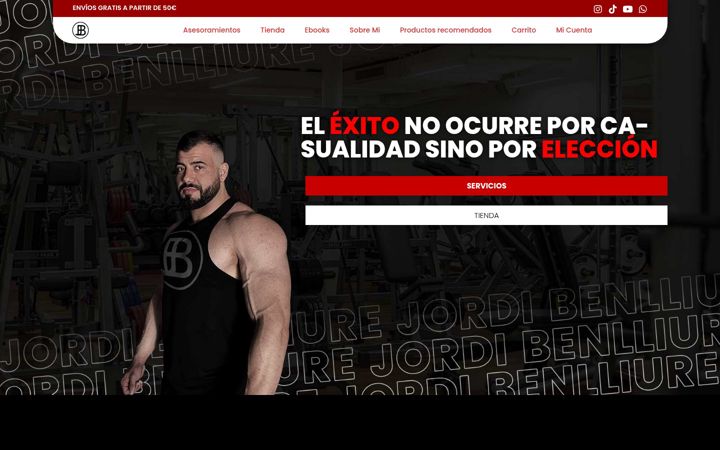 Screenshot of jordibenlliure.com
