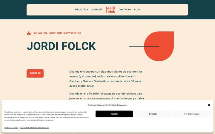 Ekrano kopija jordifolck.xyz