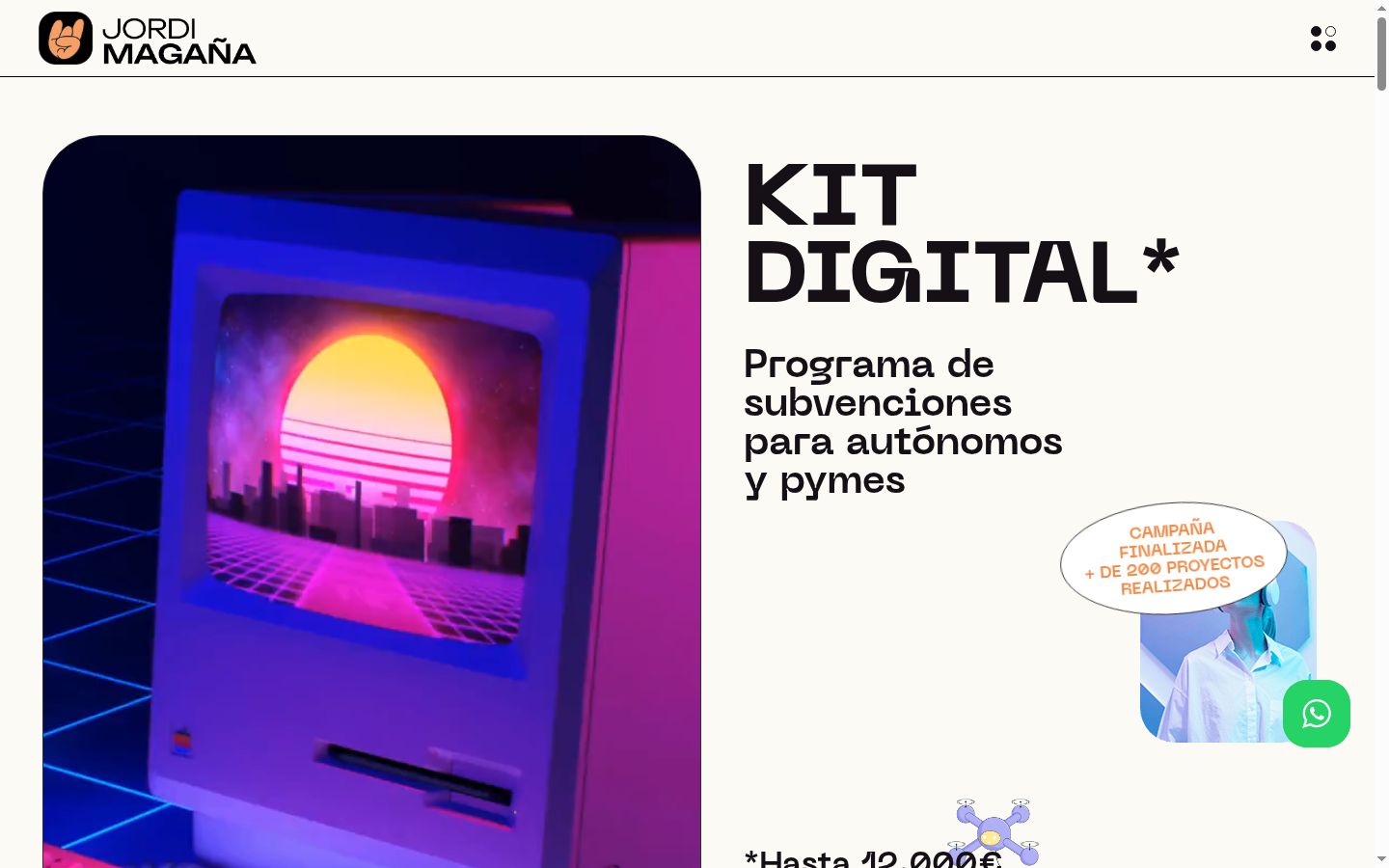 Captura de pantalla del banner de consentimiento mostrado antes de cualquier interacción