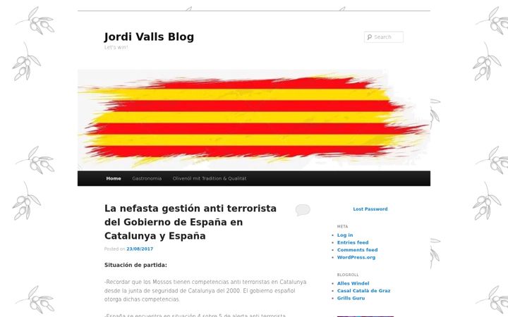 Screenshot of jordivalls.com