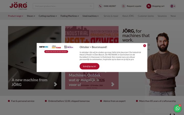 Screenshot of jorg.com