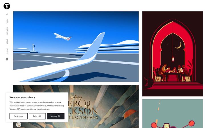 Screenshot of jorgeartola.com
