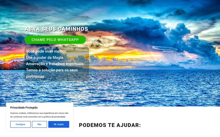 Screenshot of jorgedamagia.com
