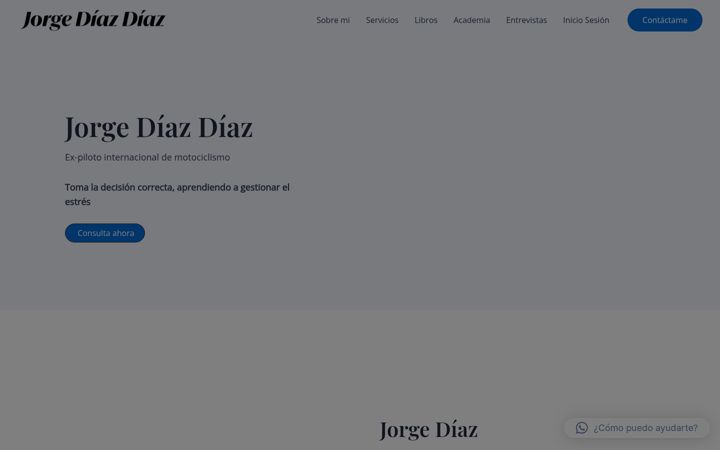 Screenshot of jorgediazd.com