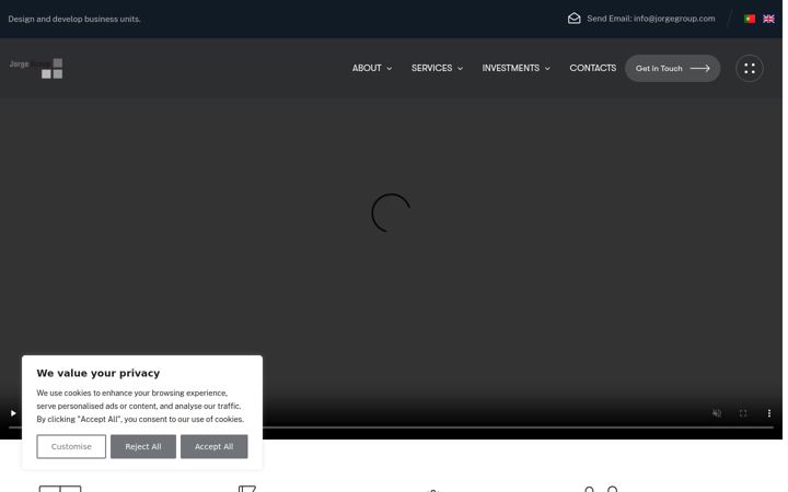 Screenshot of jorgegroup.com