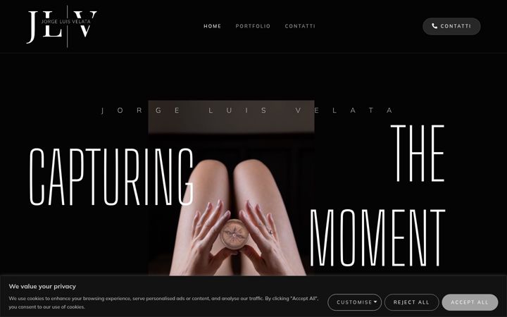 Screenshot of jorgeluisvelata.com